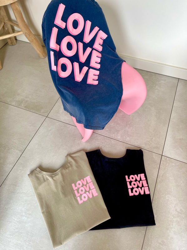 T-Shirt Love Love Love