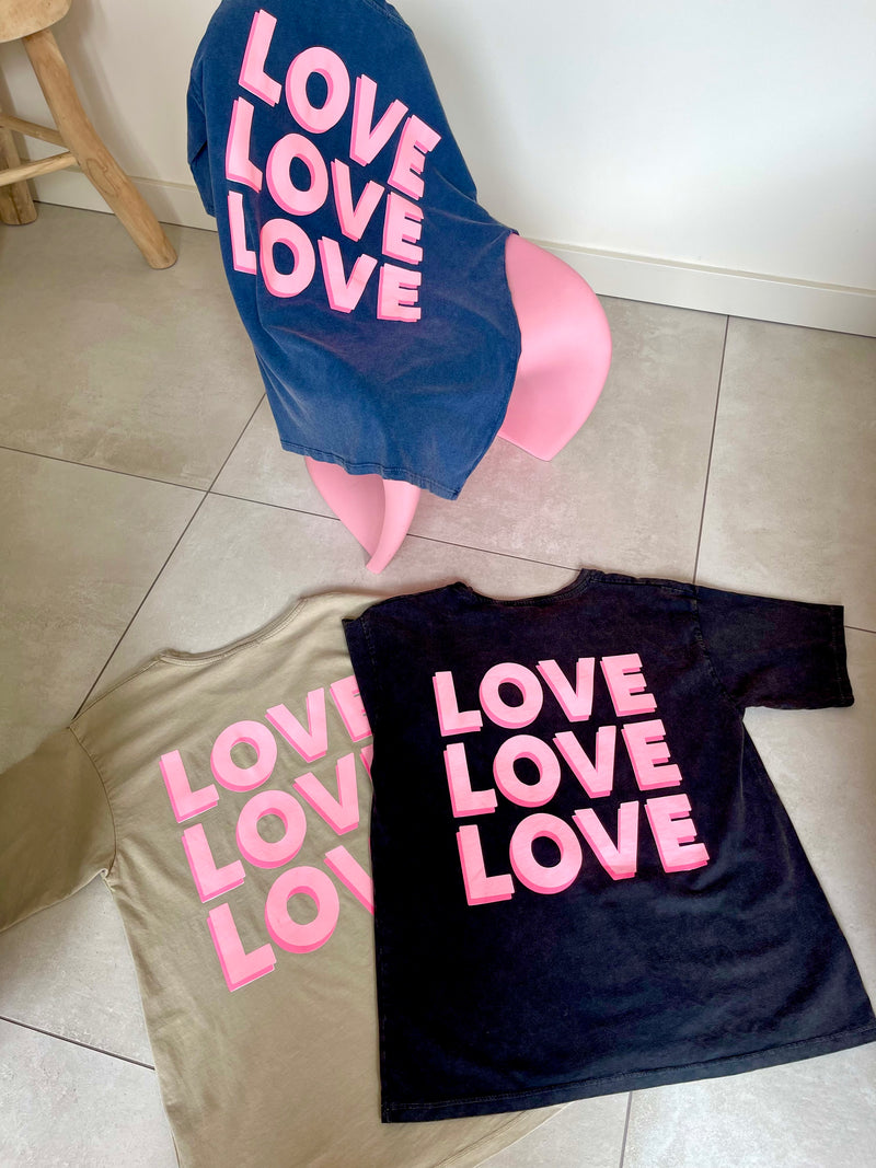 T-Shirt Love Love Love