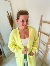 Cardigan Jasmin yellow