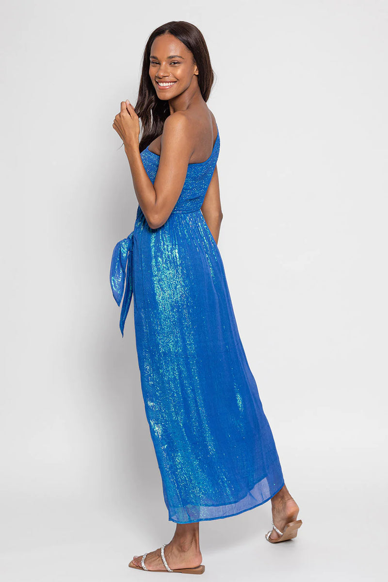 Zuri long dress ocean