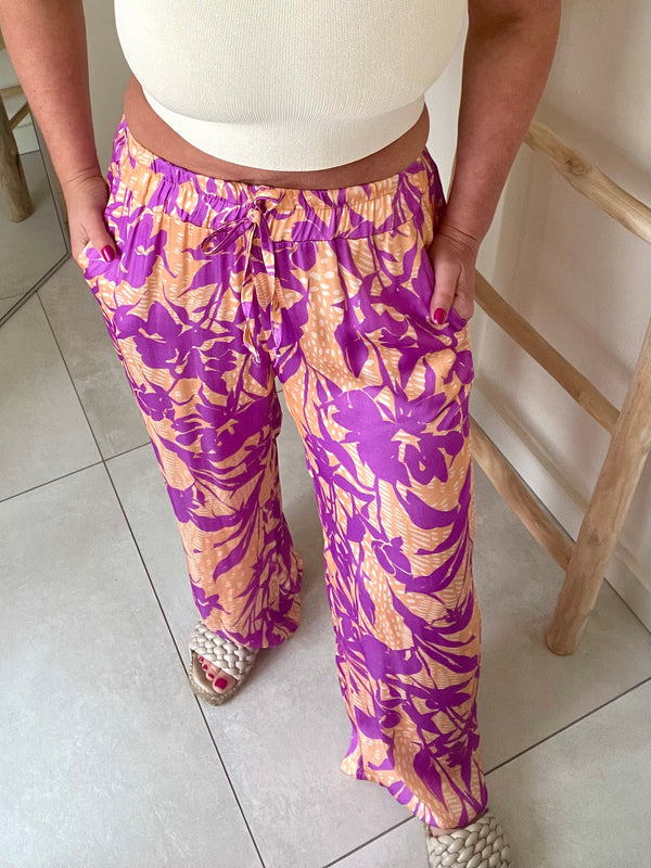 Pants Marlene lilac