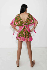 Piti Cuiti Marrakesh star short pink Dress