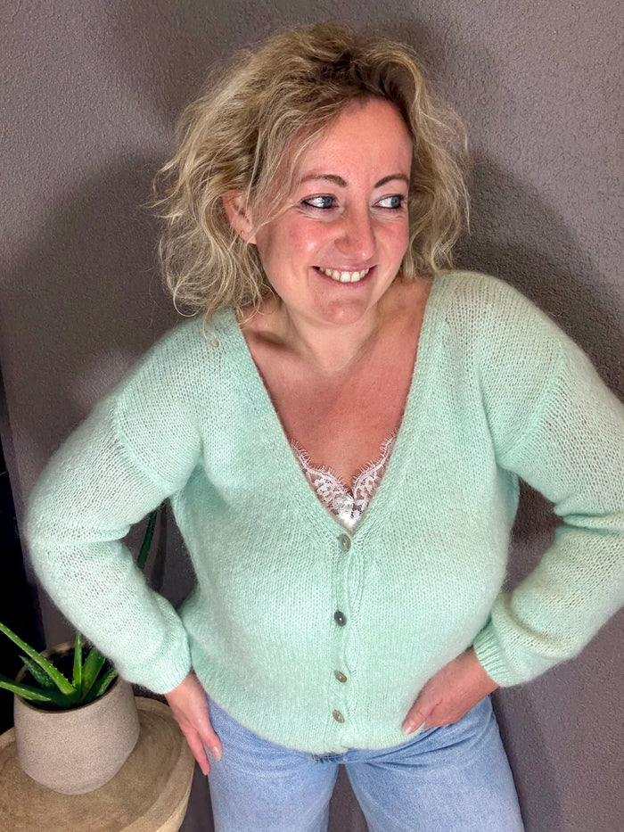 Cardigan casual chic