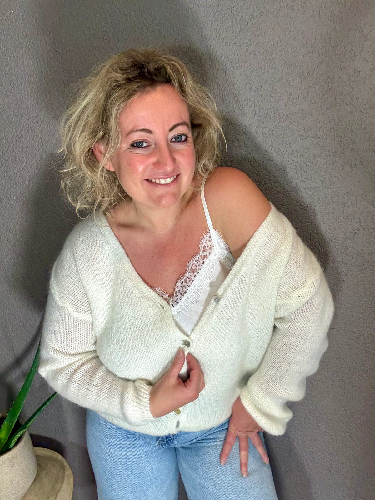 Cardigan casual chic