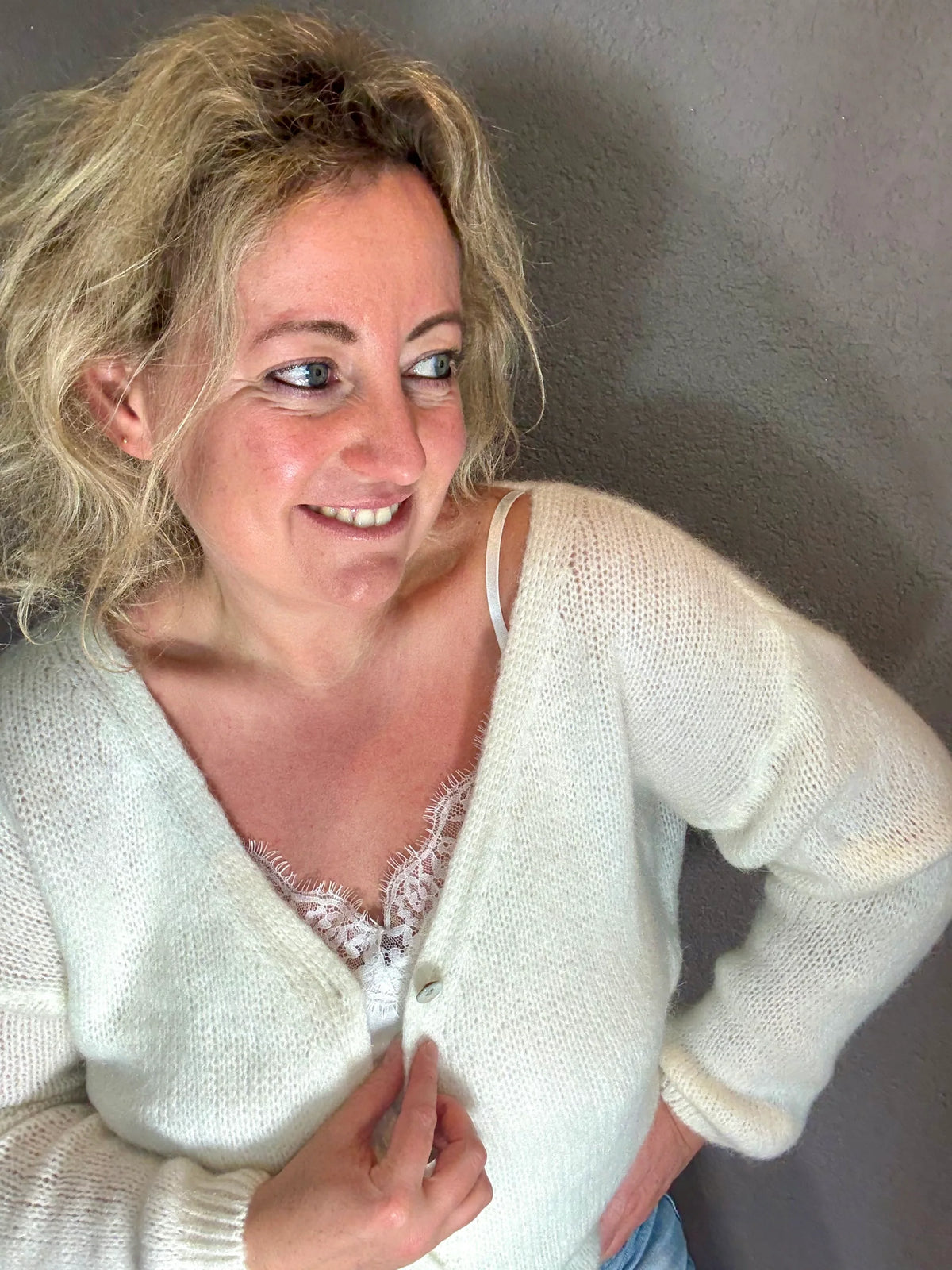 Cardigan casual chic