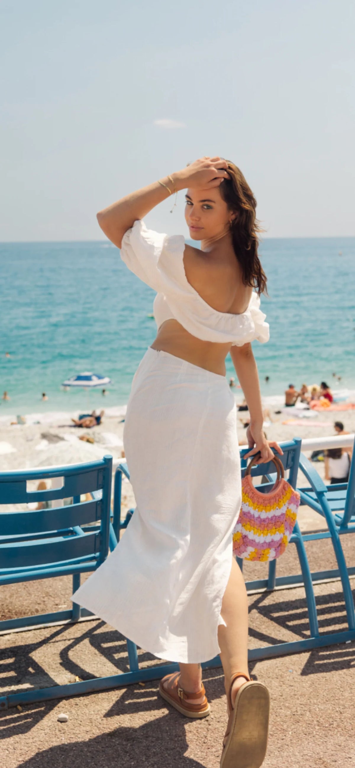 Long dress Daria Janeiro white