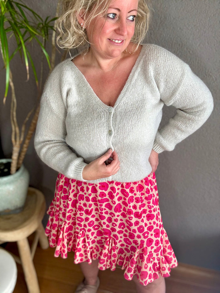 Skirt pink spring