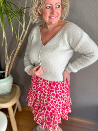 Skirt pink spring