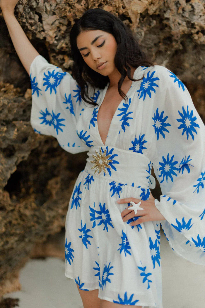 Jumpsuit Thais Sohle blau