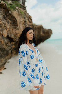 Jumpsuit Thais sole blue