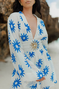 Jumpsuit Thais sole blue