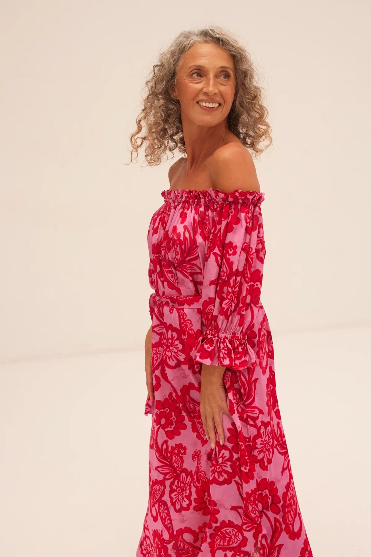 Long Dress Paolina Bellezza Cupro