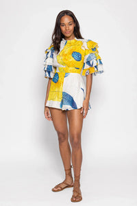 Jumpsuit Amanda Garden print