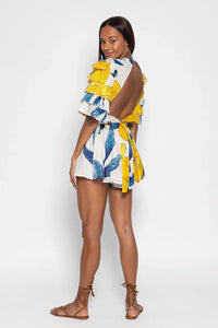 Jumpsuit Amanda Garden print