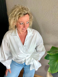 Bluse wickeln Sie es