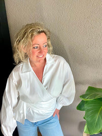 Bluse wickeln Sie es