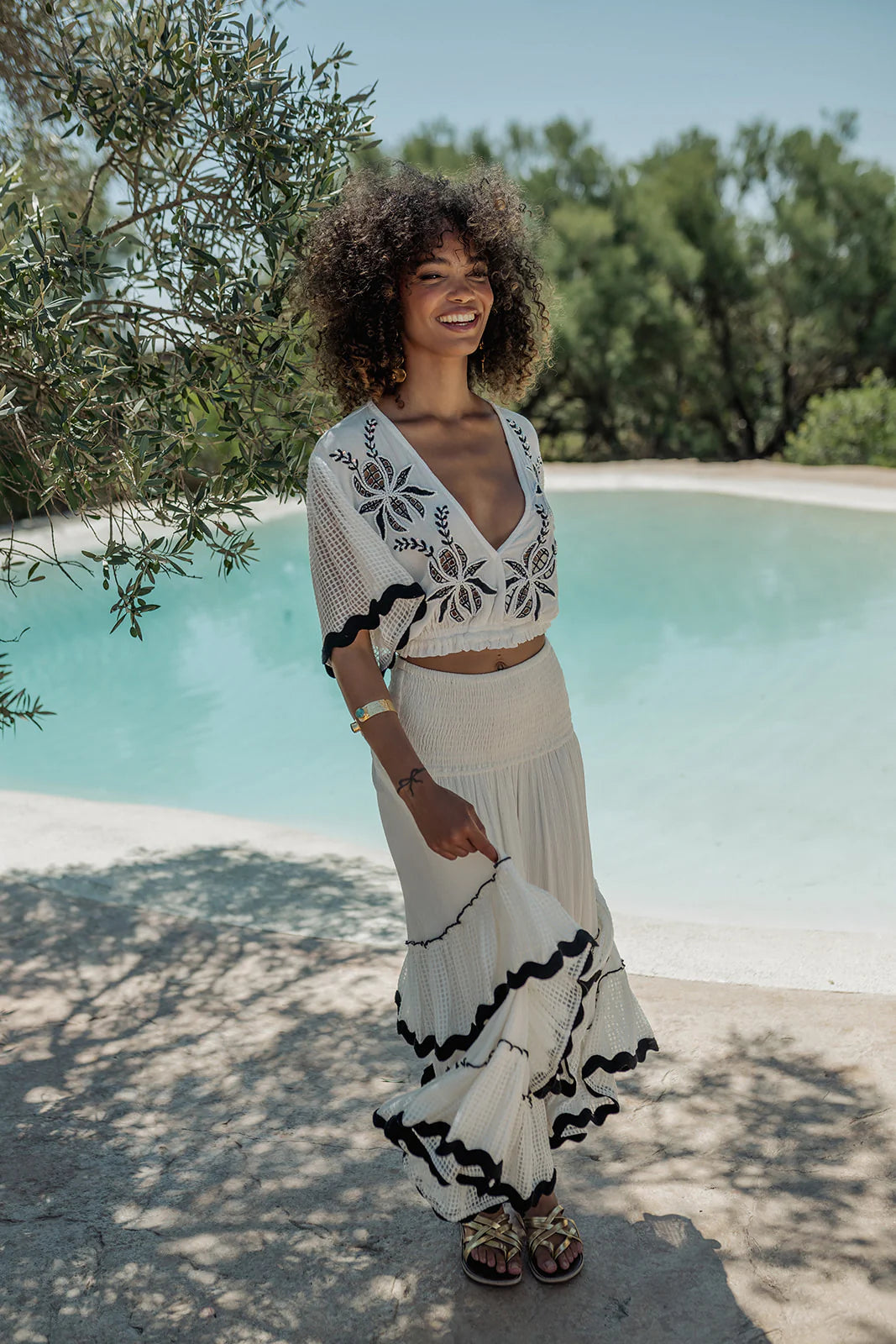 Saba Set long skirt