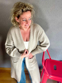 Cardigan beige