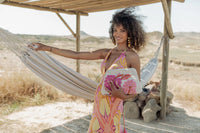 long dress Marrakech Lucia orange