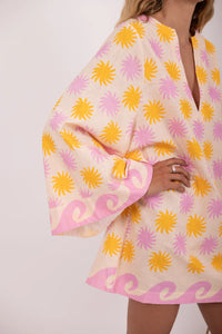 Short dress Cady praia print