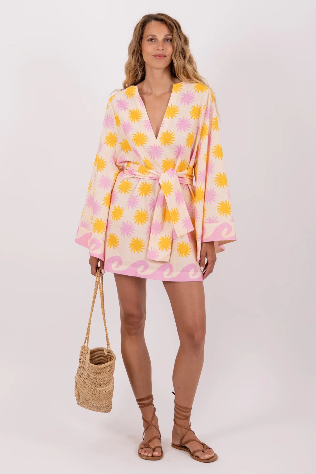 Short dress Cady praia print