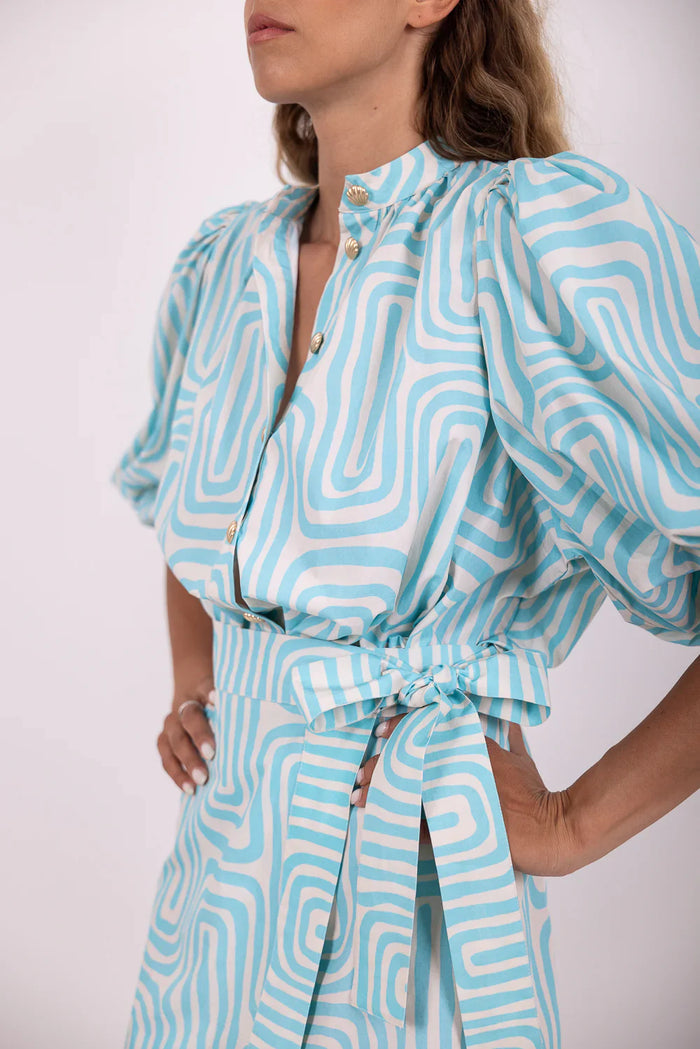 Skirt Ezia Seychelles print