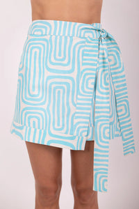 Skirt Ezia Seychelles print