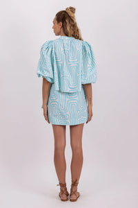 Skirt Ezia Seychelles print