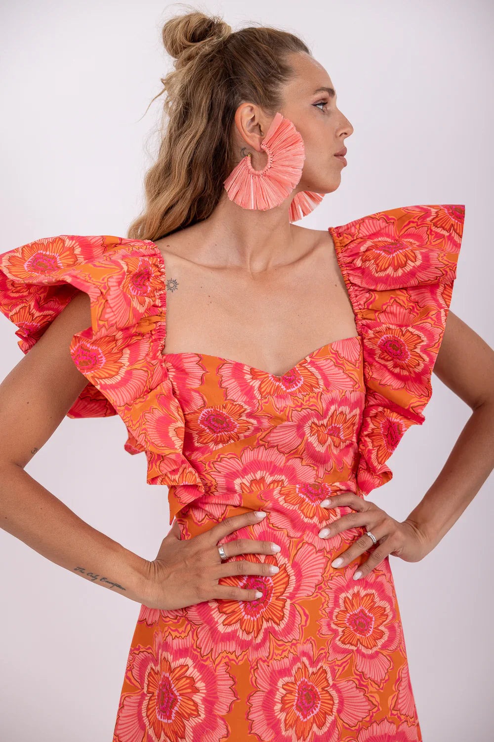 Dress Aryel Merida Coral