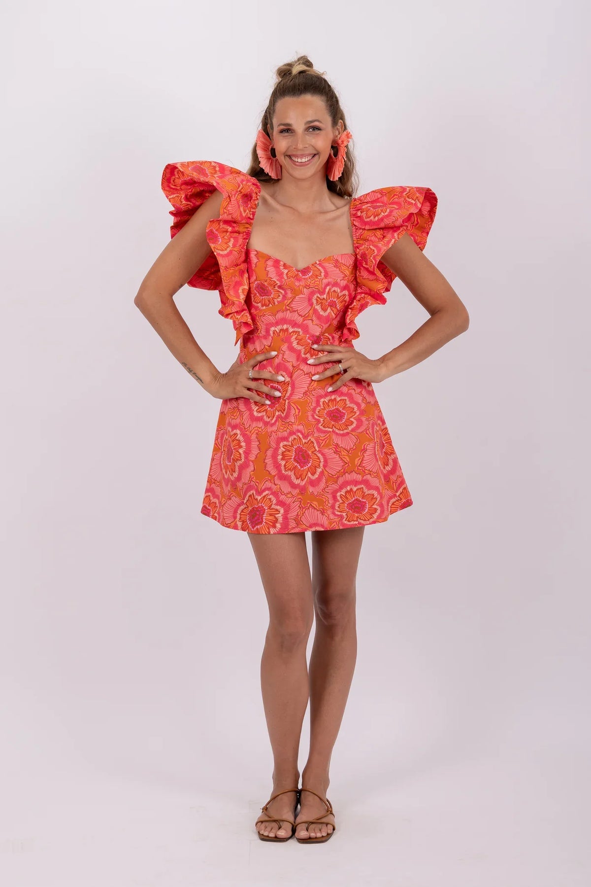 Dress Aryel Merida Coral