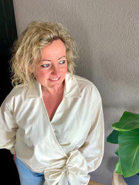 Bluse wickeln Sie es
