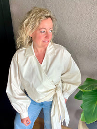 Bluse wickeln Sie es