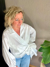 Bluse wickeln Sie es