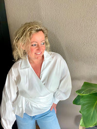 Bluse wickeln Sie es