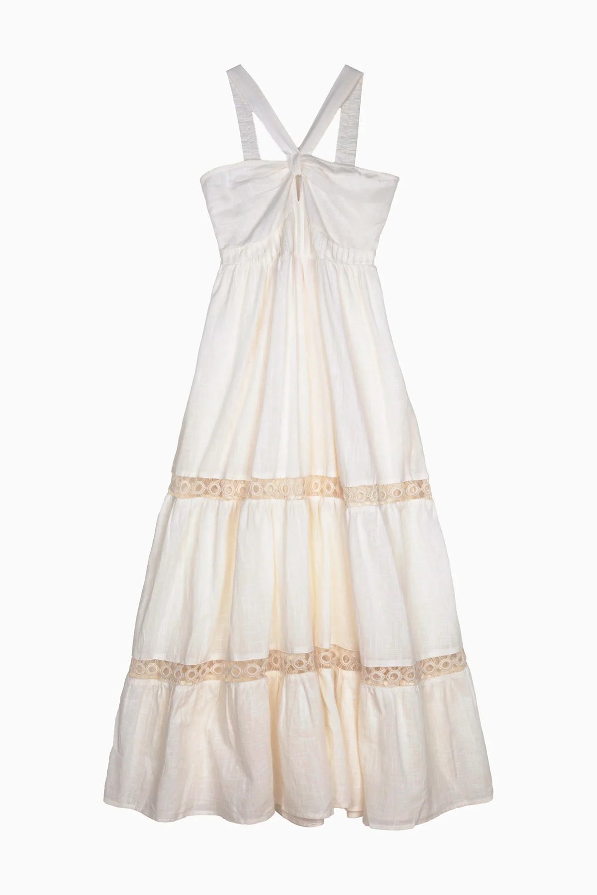 Long Dress Sicilia Blanco