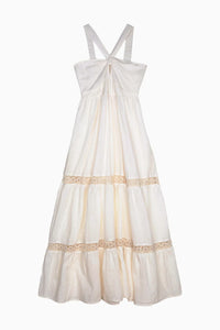 Long Dress Sicilia Blanco