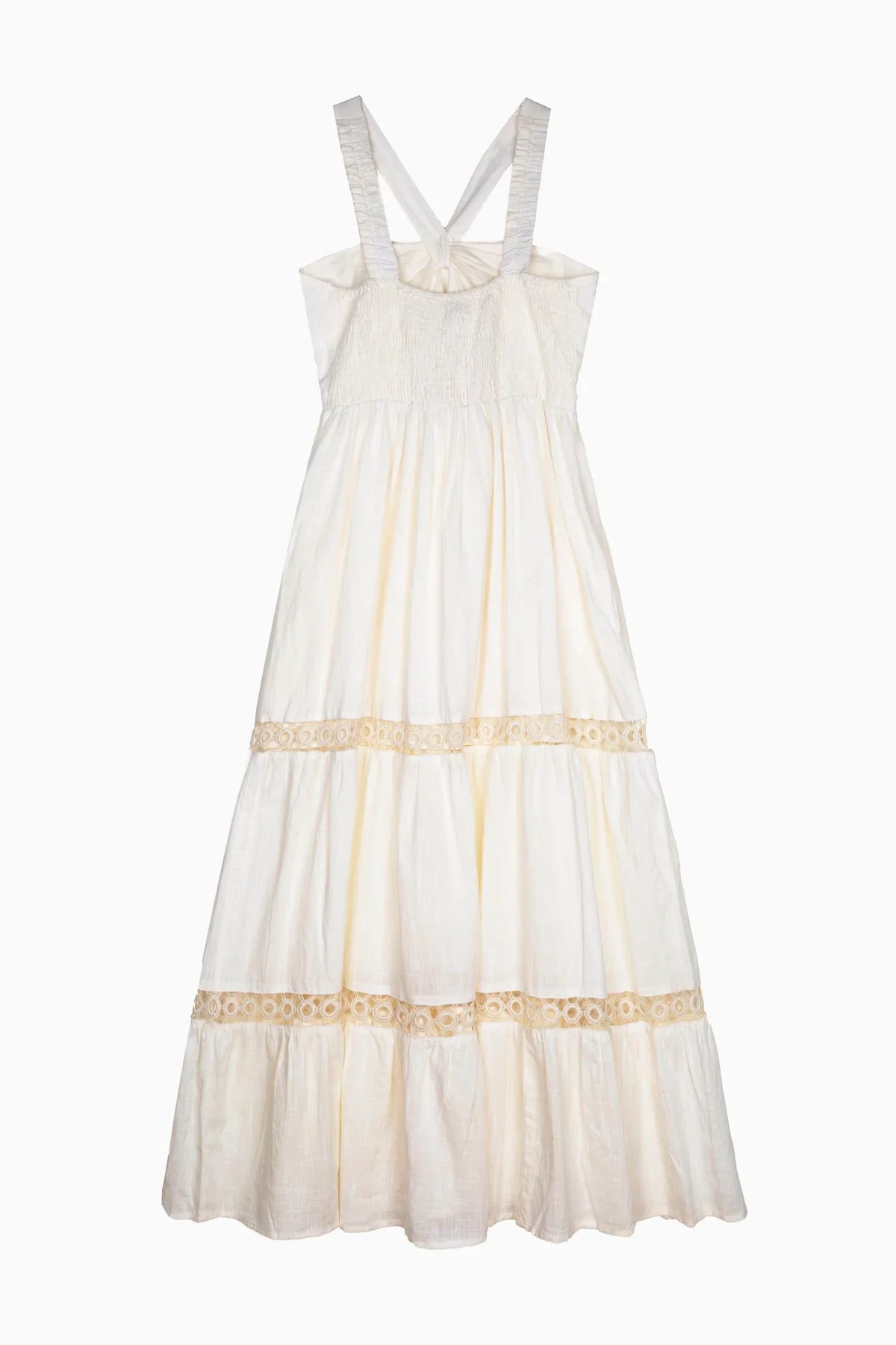 Long Dress Sicilia Blanco