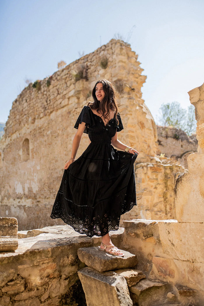Long Dress Sicilia Negro