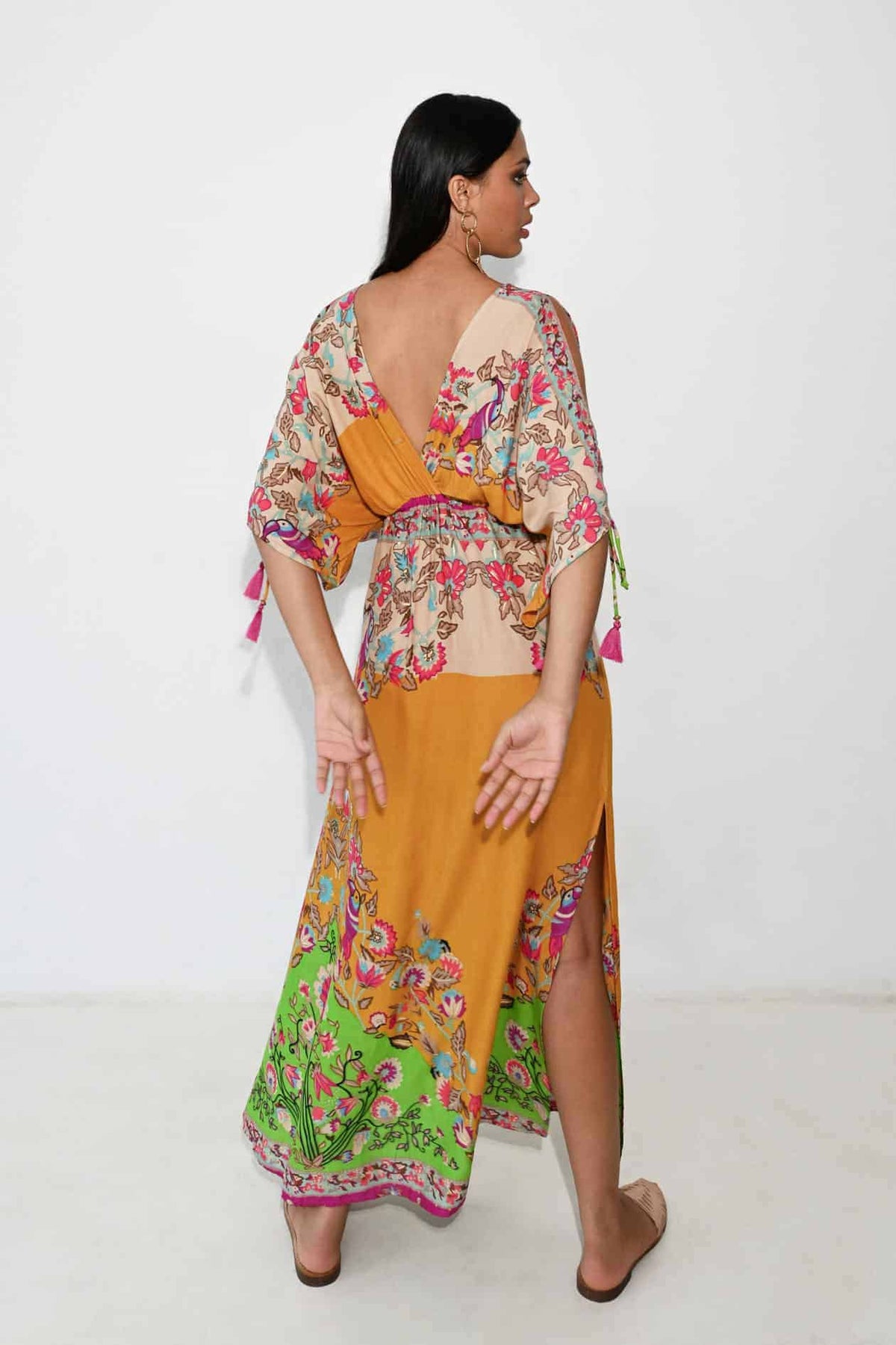 Long Dress Marrakesh Star Yellow