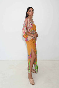 Long Dress Marrakesh Star Yellow