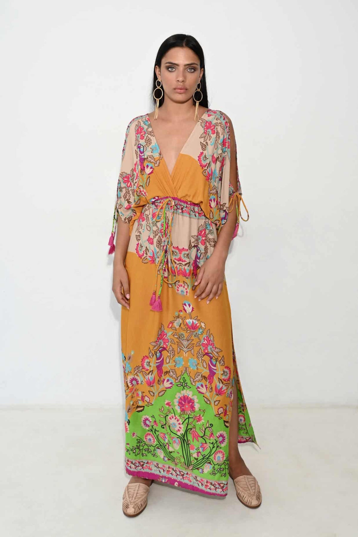 Long Dress Marrakesh Star Yellow