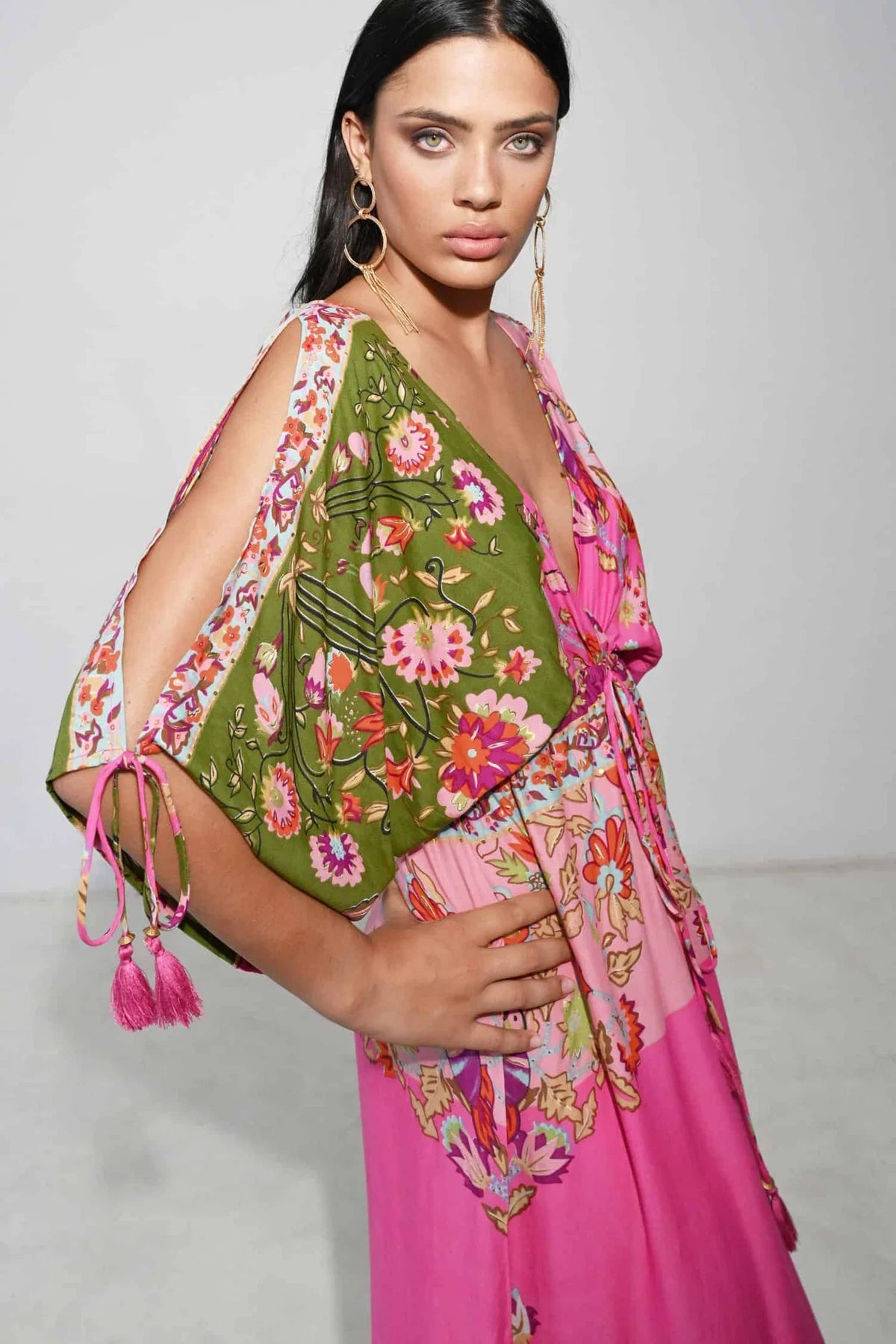 Long Dress Marrakesh Star Pink