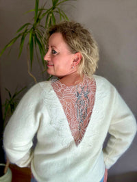 Trui lace back