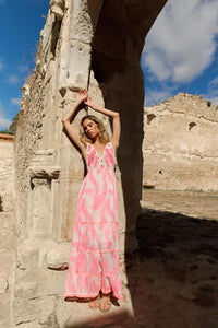 Long Dress Nilo Rosa