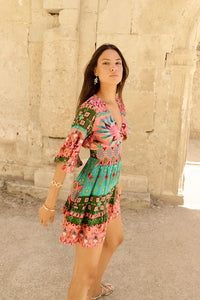 Short dress Goa rosa