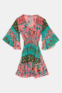 Short dress Goa rosa