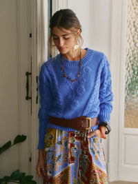 Trui floral twilight