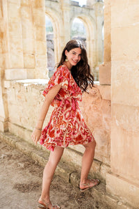 Short dress Bora Bora rosa