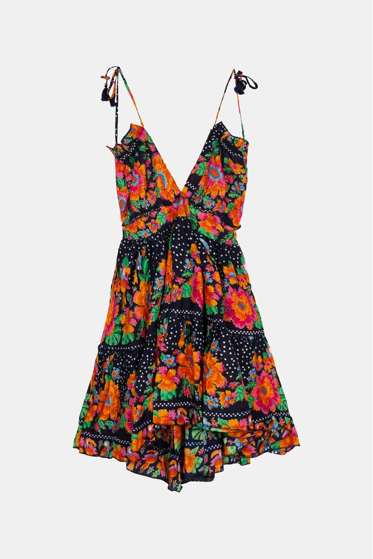 Short dress Hawaii black