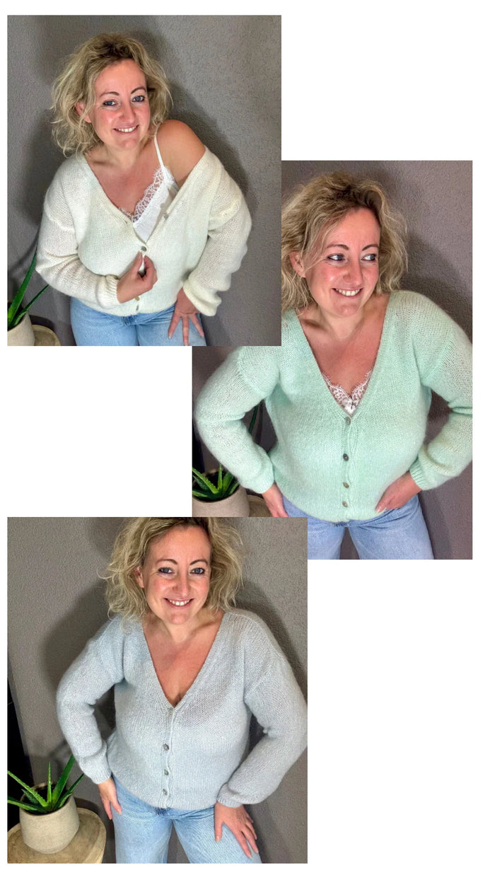 Cardigan casual chic